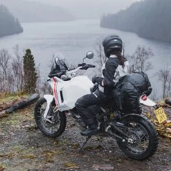 Oxford Aqua D70 Duffle Bag -Motorcycle Riding Equipment Oxford Aqua D70 Motorcycle Tail Bag Black Lifestyle 3