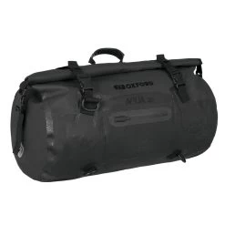 Oxford Aqua T20 Black Tail Pack 11 Oxford Aqua T20 Black Tail Pack -Motorcycle Riding Equipment Oxford Aqua T20 Motorcycle Roll Bag Black OL450 2