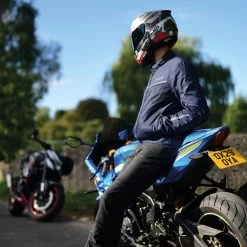 Oxford Arizona 1.0 Air Jacket – Navy -Motorcycle Riding Equipment Oxford Arizona 1.0 Air Motorcycle Jacket Navy Lifestyle 1