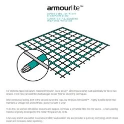 Oxford Original AA Shirt – Indigo -Motorcycle Riding Equipment Oxford Armourlite Features 3