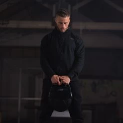 Oxford Armourlite Lockon Hoodie – Black -Motorcycle Riding Equipment Oxford Armourlite Lockon Mens Motorcycle Hoodie Black Lifestyle 1