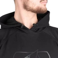 Oxford Armourlite Pullon Hoodie – Black -Motorcycle Riding Equipment Oxford Armourlite Pullon Mens Motorcycle Hoodie Black 3
