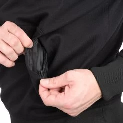 Oxford Armourlite Pullon Hoodie – Black -Motorcycle Riding Equipment Oxford Armourlite Pullon Mens Motorcycle Hoodie Black 5