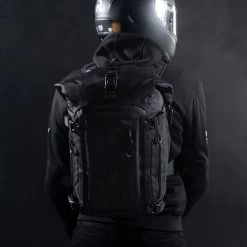 Oxford Atlas B-30 Backpack – Charcoal -Motorcycle Riding Equipment Oxford Atlas B 30 Advanced Motorcycle Backpack Charcoal OL00402 Lifestyle 1
