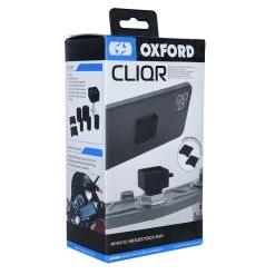 Oxford CLIQR Head Stock Phone Mount 13 Oxford CLIQR Head Stock Phone Mount -Motorcycle Riding Equipment Oxford CLIQR Motorcycle Head Stock Mount OX852 2