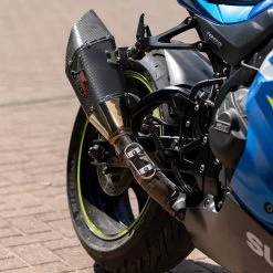 Oxford Cafe Racer Exhaust Heat Shield -Motorcycle Riding Equipment Oxford Cafe Racer Motorcycle Exhaust Heat Shield OX881 Lifestyle 1