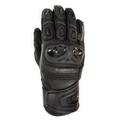 Oxford Cypher 1.0 Leather Gloves – Stealth Black