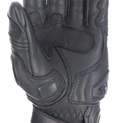 Oxford Cypher 1.0 Leather Gloves – Stealth Black -Motorcycle Riding Equipment Oxford Cypher 1.0 Leather Motorcycle Gloves Stealth Black 5