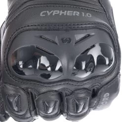 Oxford Cypher 1.0 Leather Gloves – Stealth Black -Motorcycle Riding Equipment Oxford Cypher 1.0 Leather Motorcycle Gloves Stealth Black 7