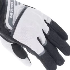Oxford Dakar 1.0 Women’s Gloves – Silver/Black -Motorcycle Riding Equipment Oxford Dakar 1.0 Ladies Motorcycle Gloves Silver Black 3