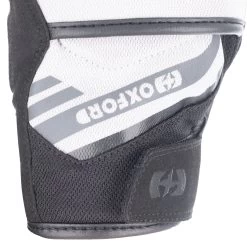 Oxford Dakar 1.0 Women’s Gloves – Silver/Black -Motorcycle Riding Equipment Oxford Dakar 1.0 Ladies Motorcycle Gloves Silver Black 5