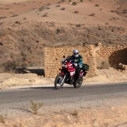 Oxford Dakar Air Jacket – Blue -Motorcycle Riding Equipment Oxford Dakar Air Motorcycle Jacket Silver Blue Lifestyle 1 1