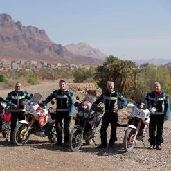 Oxford Dakar Air Jacket – Blue -Motorcycle Riding Equipment Oxford Dakar Air Motorcycle Jacket Silver Blue Lifestyle 3