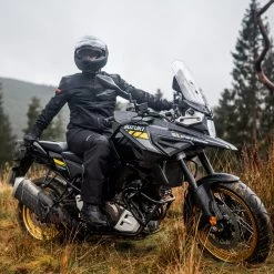 Oxford Dakar Air Trousers – Stealth Black -Motorcycle Riding Equipment Oxford Dakar Air Motorcycle Trousers Black Lifestyle 1