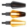 Oxford Dark Seeker Sequential LED Indicators -Motorcycle Riding Equipment Oxford Dark Seeker Sequential LED Motorcycle Indicators EL365 1