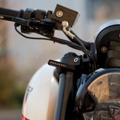 Oxford DarkTurner Sequential Indicators -Motorcycle Riding Equipment Oxford DarkTurner Fork Mounted Motorcycle Indicators EL367 2