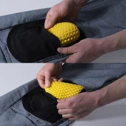 Oxford Dynamic 2.0 Small Knee Protectors -Motorcycle Riding Equipment Oxford Dyanmic 2.0 Motorcycle Protectors Small Elbow Knee OB134 4 1