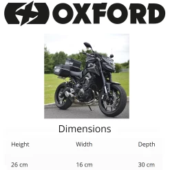 Oxford F1 M7 Tank Bag 7 Oxford F1 M7 Tank Bag -Motorcycle Riding Equipment Oxford F1 Mini Magnetic Motorcycle Tank Bag OL440 Dimensions WM