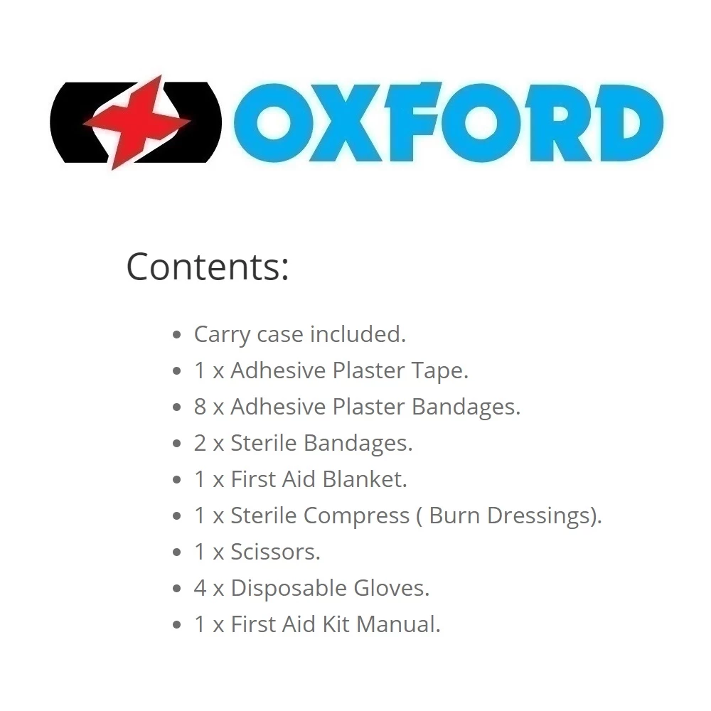 Oxford Under Seat First Aid Kit 4 Oxford Under Seat First Aid Kit - Image 2