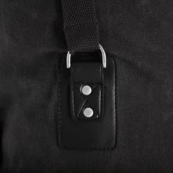 Oxford Heritage Black Roll Bag 20L -Motorcycle Riding Equipment Oxford Heritage Black Motorbike Backpack