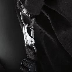 Oxford Heritage Black Roll Bag 20L -Motorcycle Riding Equipment Oxford Heritage Black Scooter Backpack