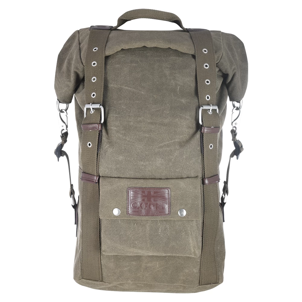 Oxford Heritage Khaki Backpack 3 Oxford Heritage Khaki Backpack