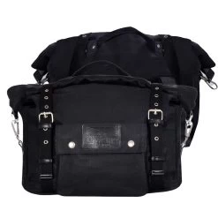 Oxford Heritage Black Panniers 40L