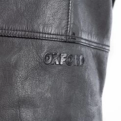 Oxford Holton Leather Jacket – Black -Motorcycle Riding Equipment Oxford Holton Leather Motorcycle Jacket Black 11