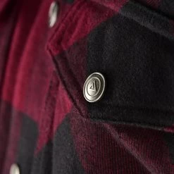 Oxford Kickback 2.0 Women’s Shirt – Red -Motorcycle Riding Equipment Oxford Kickback 2.0 Ladies Motorcycle Shirt Red 4