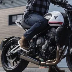 Oxford Kickback Air Boots – Brown -Motorcycle Riding Equipment Oxford Kickback Air Motorcycle Boots Brown Lifestyle 1