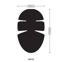 Oxford Level 1 Shoulder Protectors -Motorcycle Riding Equipment Oxford Level 1 Motorcycle Shoulder Protectors OB110 5