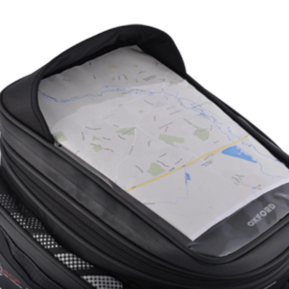 Oxford M30R Black Tank Bag 7 Oxford M30R Black Tank Bag - Image 5