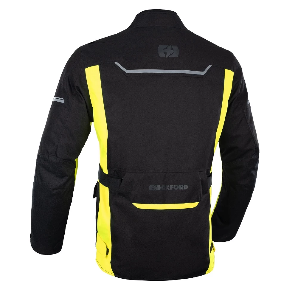 Oxford Metro 2.0 Jacket – Black/Fluo 4 Oxford Metro 2.0 Jacket – Black/Fluo - Image 2
