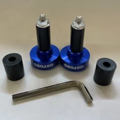 Oxford Blue Bar Ends 1 -Motorcycle Riding Equipment Oxford Motorcycle Bar Ends 1 Blue OX591 5