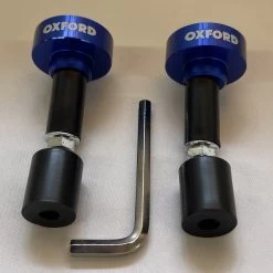 Oxford Blue Bar Ends 1 -Motorcycle Riding Equipment Oxford Motorcycle Bar Ends 1 Blue OX591 6