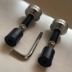 Oxford Silver Bar Ends 1 11 Oxford Silver Bar Ends 1 -Motorcycle Riding Equipment Oxford Motorcycle Bar Ends 1 Silver OX589 3