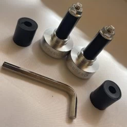 Oxford Silver Bar Ends 1 12 Oxford Silver Bar Ends 1 -Motorcycle Riding Equipment Oxford Motorcycle Bar Ends 1 Silver OX589 4