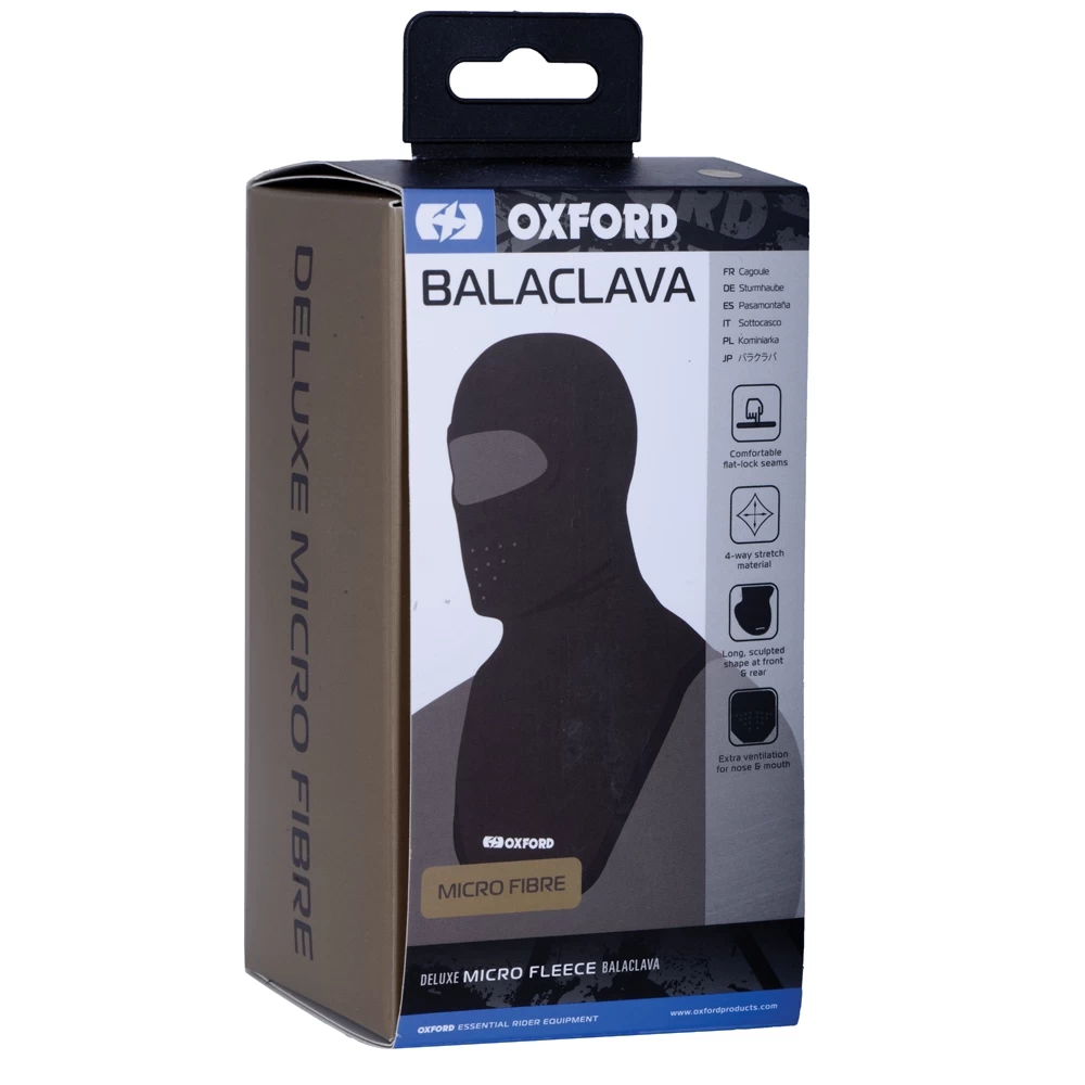 Oxford Deluxe Microfibre Balaclava 5 Oxford Deluxe Microfibre Balaclava - Image 3
