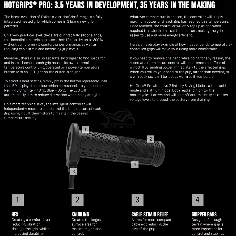 Oxford Adventure HotGrips Pro 12 Oxford Adventure HotGrips Pro - Image 10