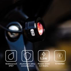 Oxford Rear Run Lights -Motorcycle Riding Equipment Oxford Motorcycle Rear Run Light EL382 2