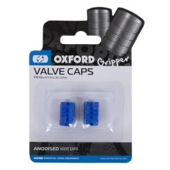 Oxford Valve Caps -Motorcycle Riding Equipment Oxford Motorcycle Valve Caps Blue OX763 2