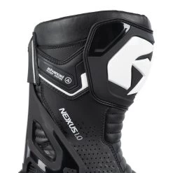 Oxford Nexus 1.0 Air Boots – Black/White -Motorcycle Riding Equipment Oxford Nexus 1.0 Air Mens Motorcycle Boots Black White 2