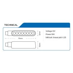Oxford Nightfighter Sequential LED Indicators -Motorcycle Riding Equipment Oxford Nightfighter Sequential LED Motorcycle Indicators EL363 10