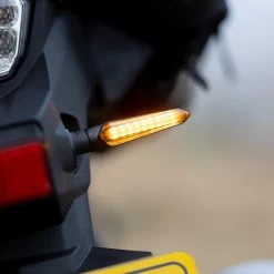 Oxford Nightrider Sequential LED Indicators -Motorcycle Riding Equipment Oxford Nightrider Sequential LED Motorcycle Indicators OX621 Lifestyle 1