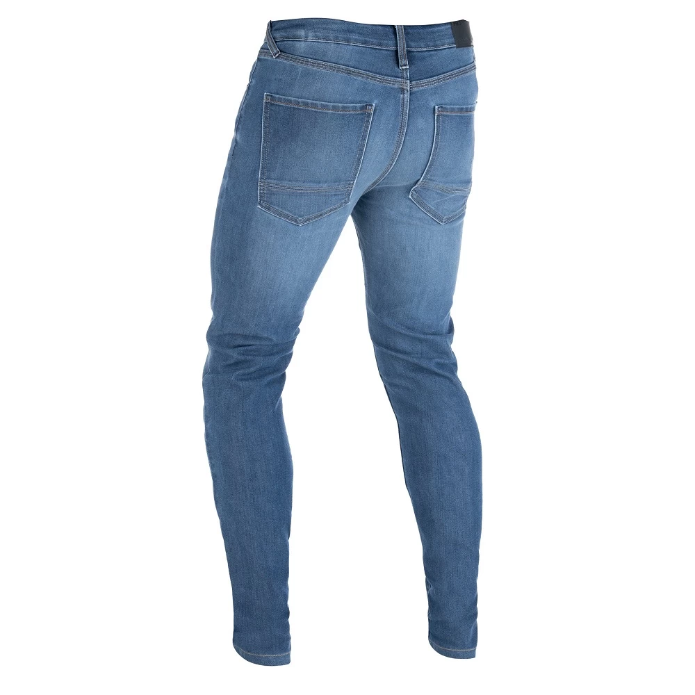 Oxford Original AA Slim Jeans – Mid Blue 4 Oxford Original AA Slim Jeans – Mid Blue - Image 2