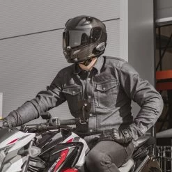 Oxford Original AA Shirt – Black -Motorcycle Riding Equipment Oxford Original AA Motorcycle Shirt Lifestyle 1