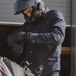 Oxford Original AA Shirt – Black -Motorcycle Riding Equipment Oxford Original AA Motorcycle Shirt Lifestyle 2