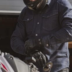 Oxford Original AA Shirt – Black -Motorcycle Riding Equipment Oxford Original AA Motorcycle Shirt Lifestyle 3