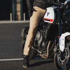 Oxford Original Approved Chino Trousers – Sand -Motorcycle Riding Equipment Oxford Original Approved AA Motorcycle Chino Trousers Sand Lifestyle 3