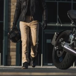 Oxford Original Approved Chino Trousers – Sand -Motorcycle Riding Equipment Oxford Original Approved AA Motorcycle Chino Trousers Sand Lifestyle 4